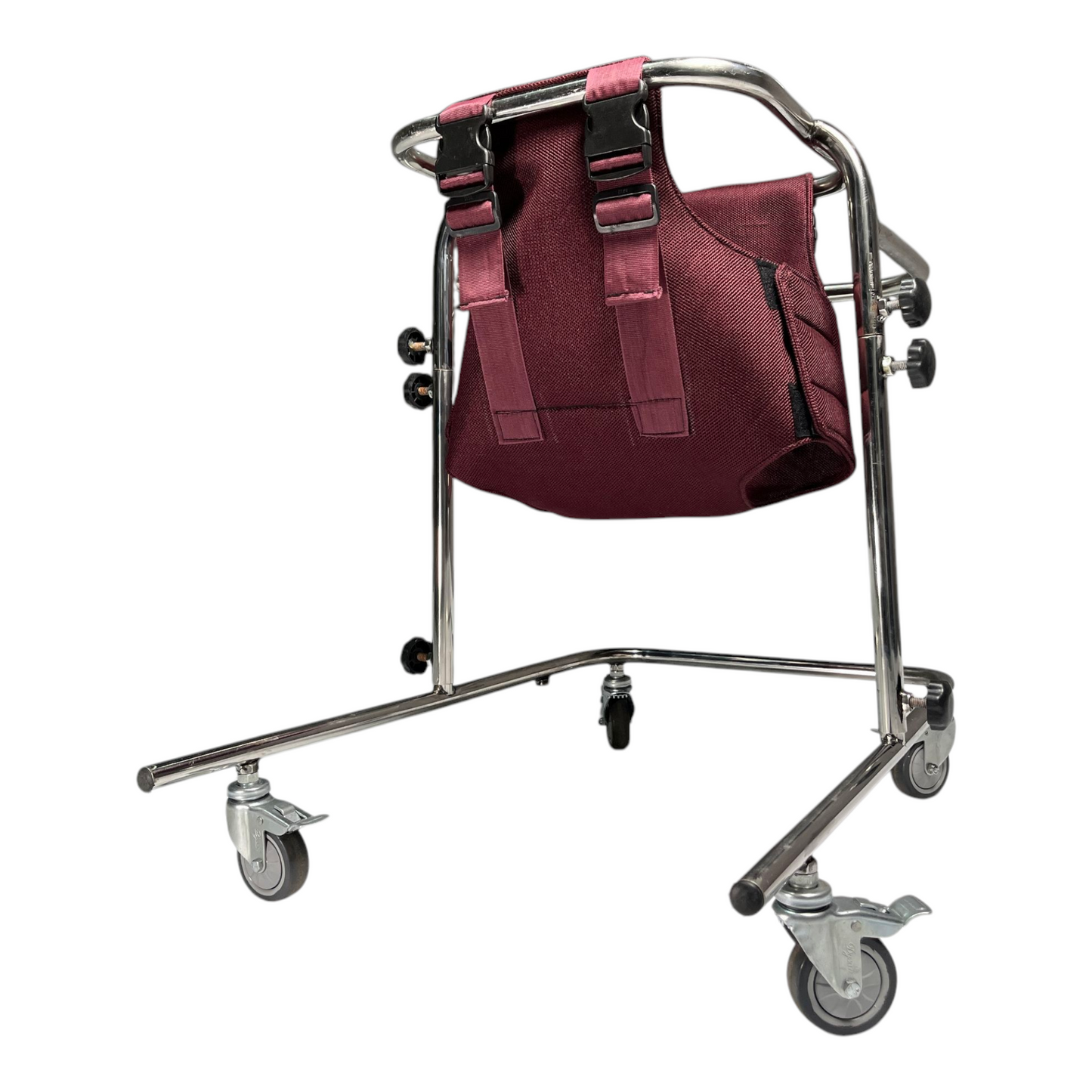 Four-Wheels Upright Training Walker (Tulip)