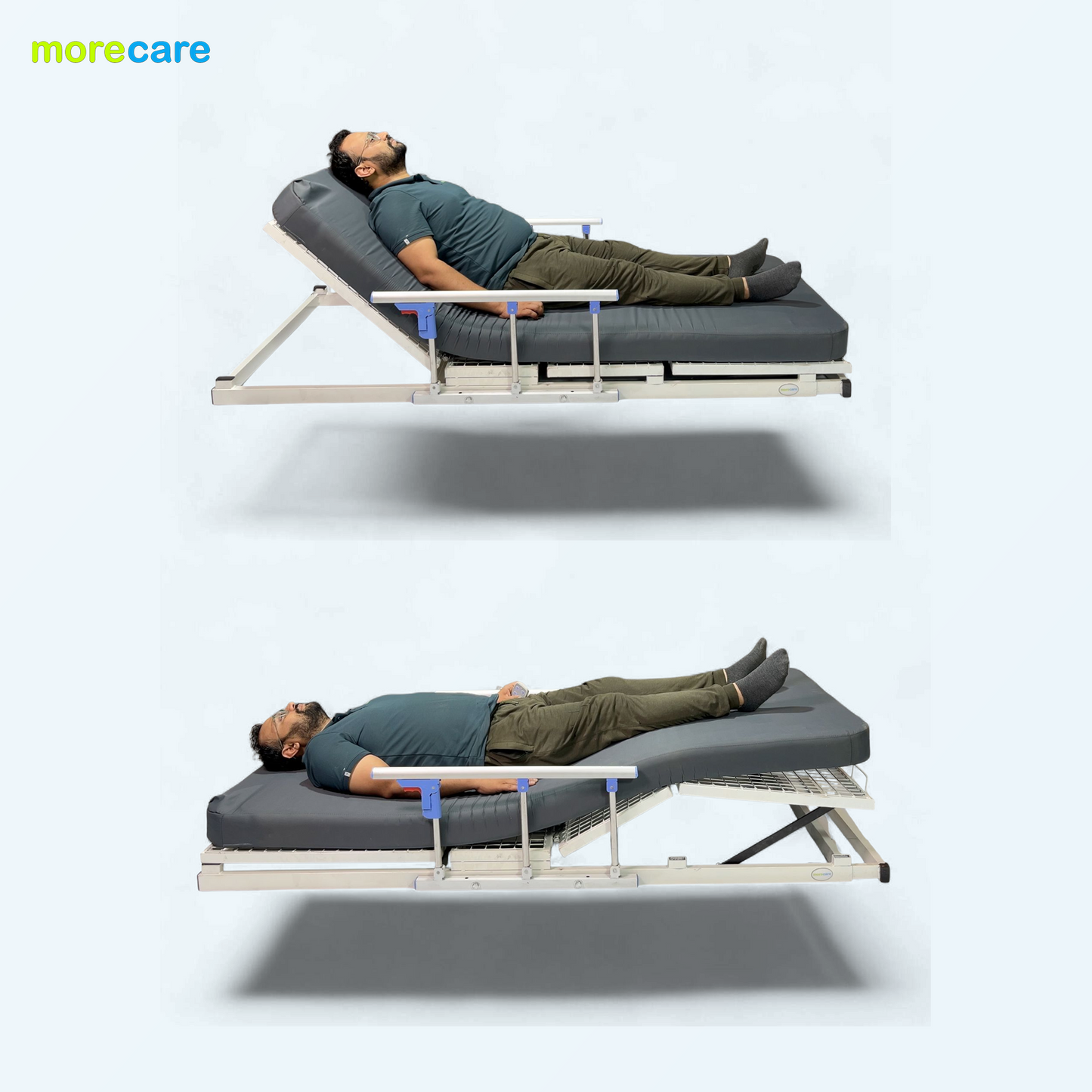 Motorized Reclining Back & Knee Rest Support Beds - ( BedMate )