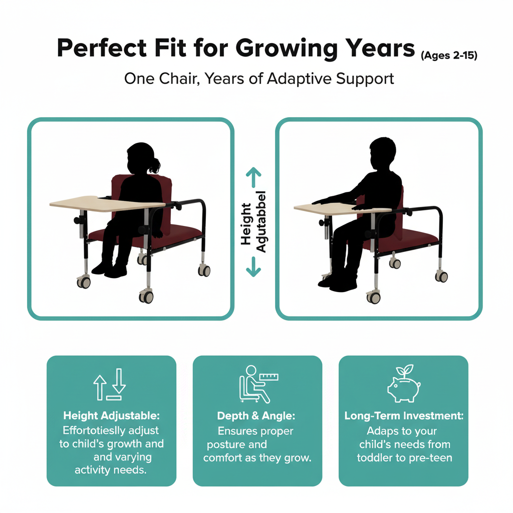 Corner Positioning Chair – Floor Sitting Support for Children with Cerebral Palsy