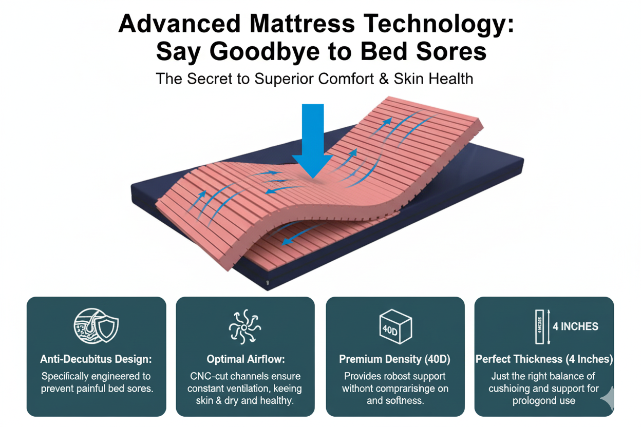 Motorized Reclining Back & Knee Rest Support Beds - ( BedMate )