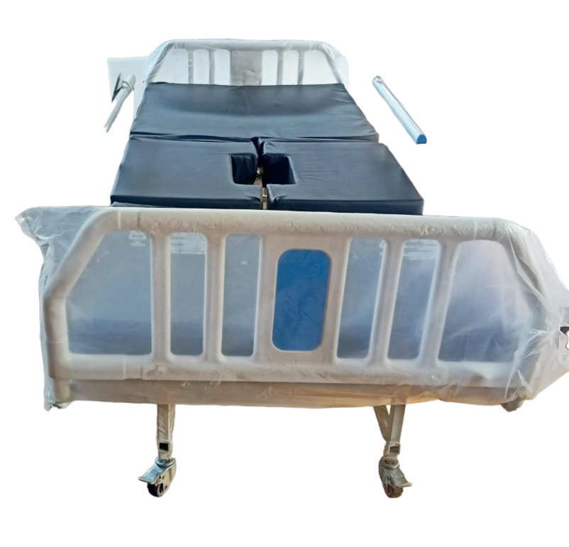 Morecare Versatile Electric Medical Bed for Home Care with Integrated Toilet - 5 Functions, Portability, and Hospital-Quality Comfort