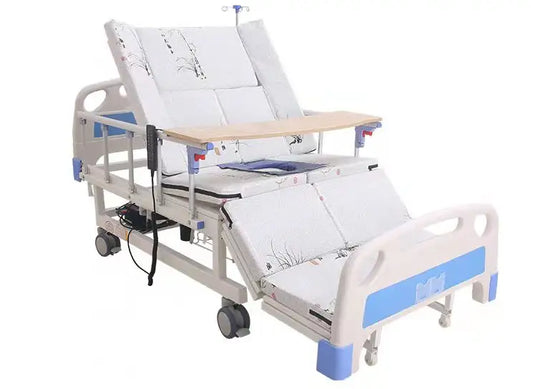 Versatile Electric Medical Bed for Home Care with Integrated Toilet - 5 Functions, Portability, and Hospital-Quality Comfort from MORECARE MOBILITY & REHABILITATION SOLUTIONS