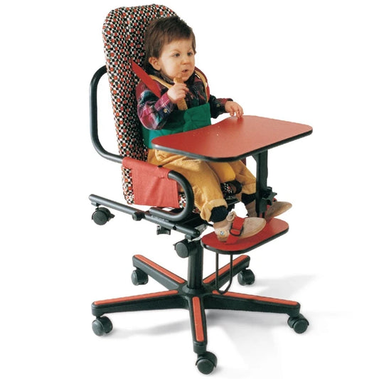 Morecare High-Low CP Chair For Kids, Adjustable Classroom Chair with Tilt-in-Space.