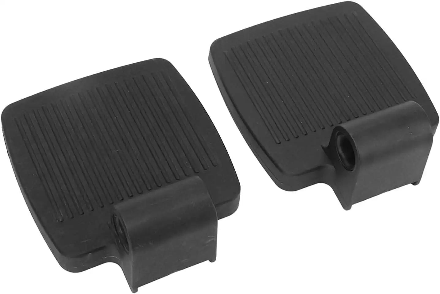 Morecare Durable Wheelchair Footrest Hole Size 19 MM, 2pcs Wheelchair Foot Rest Plate