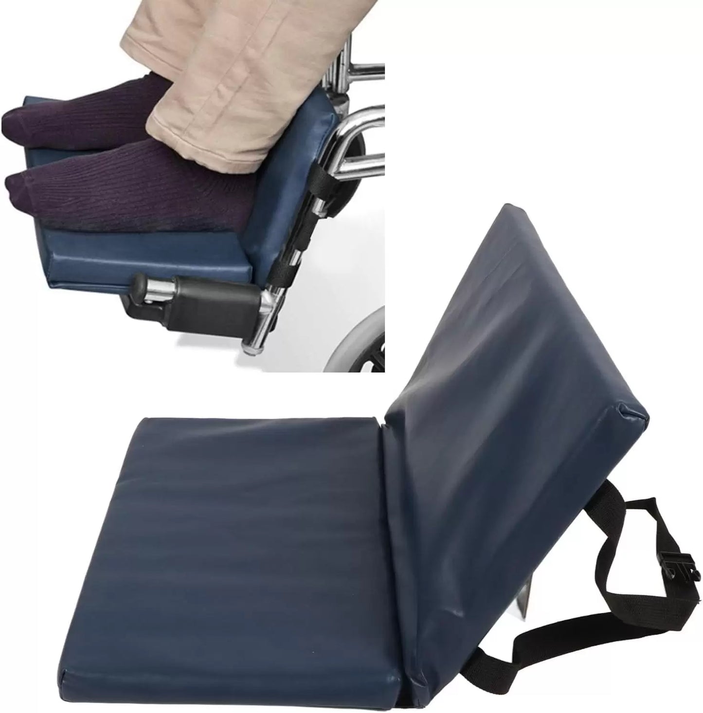 Morecare Wheelchair Foot Rest Extender Elevating Pad