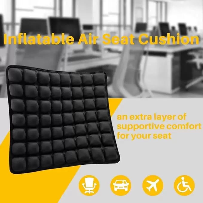 Morecare Inflatable Air Seat Cushion for Wheelchairs ( Roho Type Cushion )