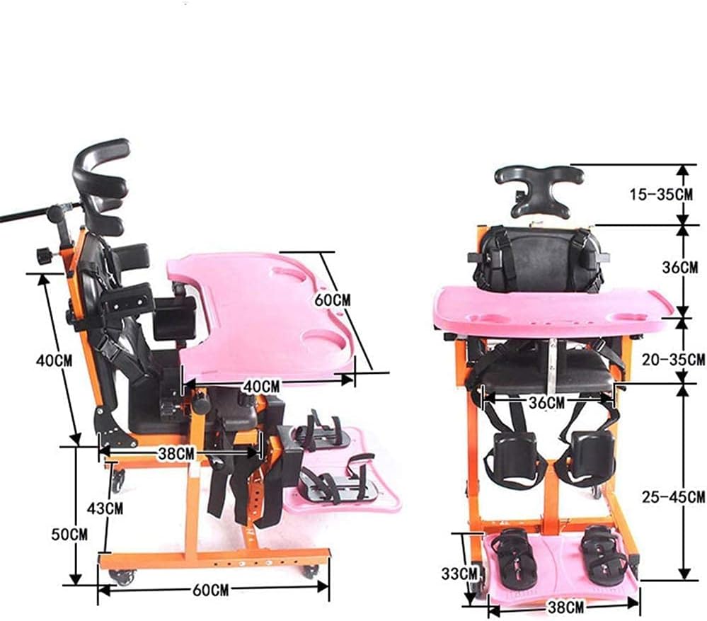 Morecare Children Cerebral Palsy Sitting Correction Chair (Suitable for 3-10 Years Old)