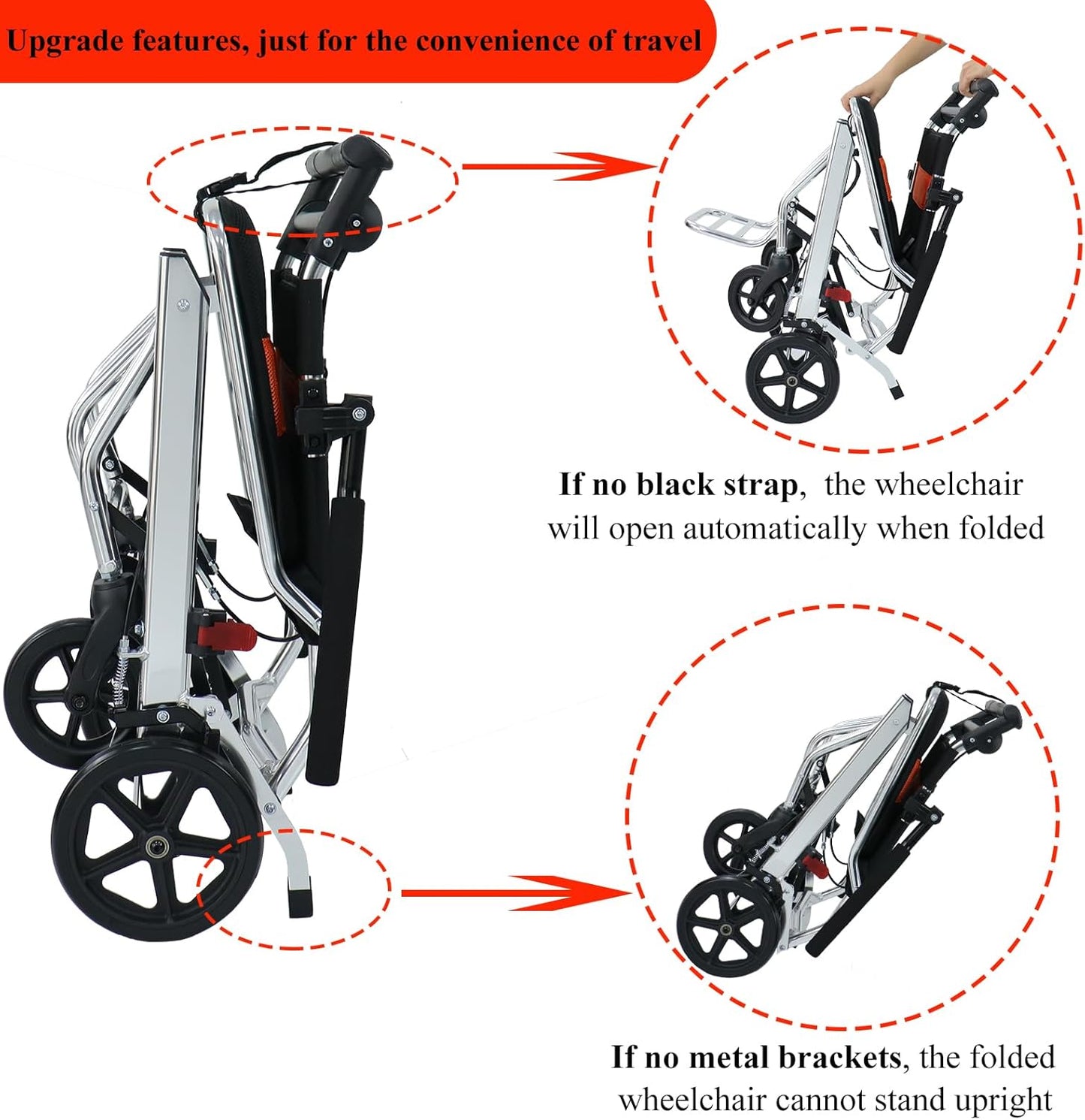 Morecare CP Travel Wheelchair For Kids – Lightweight, Foldable & Portable