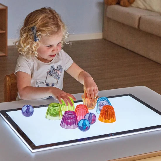 MORECARE Illuminating Sensory Table Pad for Children with Cerebral Palsy