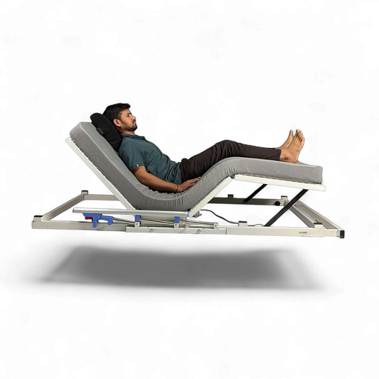 Motorized Reclining Back & Knee Rest Support Beds - ( BedMate )