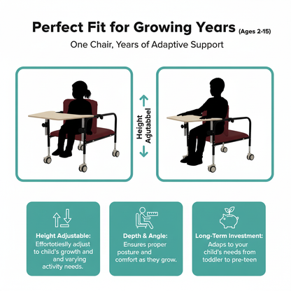 Corner Positioning Chair – Floor Sitting Support for Children with Cerebral Palsy