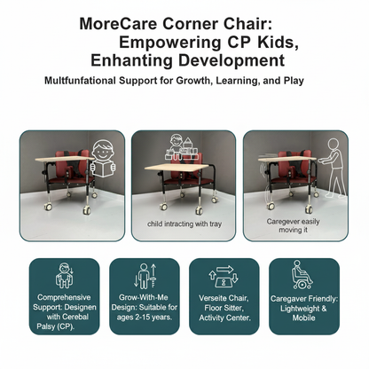 Corner Positioning Chair – Floor Sitting Support for Children with Cerebral Palsy