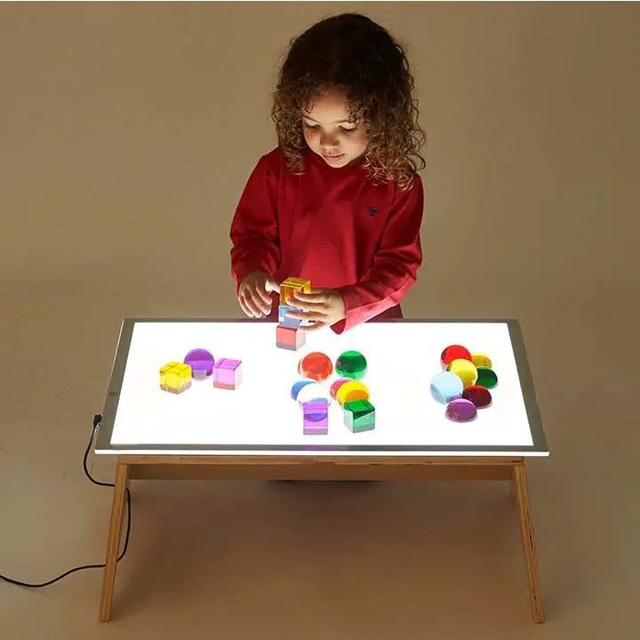 MORECARE Illuminating Sensory Table Pad for Children with Cerebral Palsy