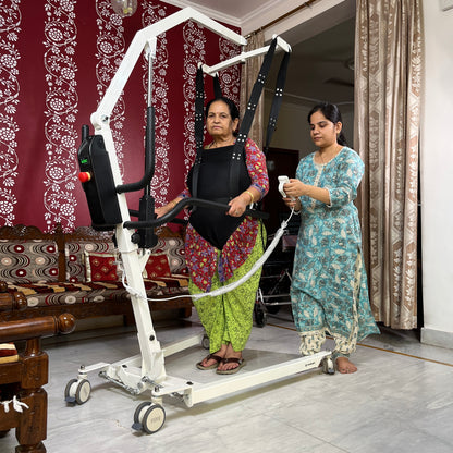 Electric Patient Lift & Transfer Hoist with Walk Sling - Snapdragon