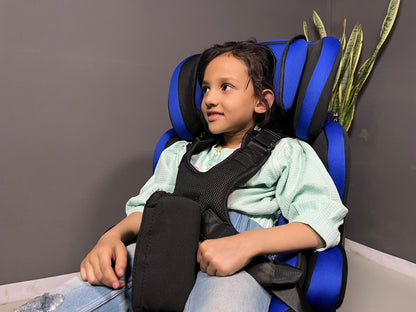 Tilt & Reclining CP Wheelchair Cum Stroller – Blue Flax