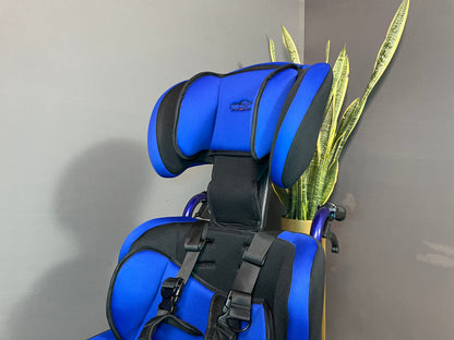 Tilt & Reclining CP Wheelchair Cum Stroller – Blue Flax