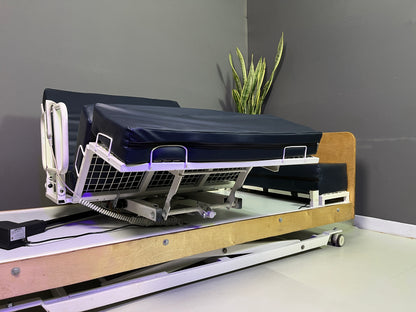 Wooden Electric Rotating Homecare Bed for Elderly – Coral