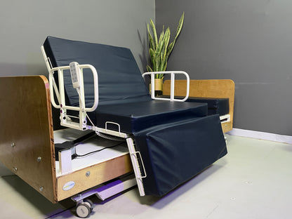 Wooden Electric Rotating Homecare Bed for Elderly – Coral