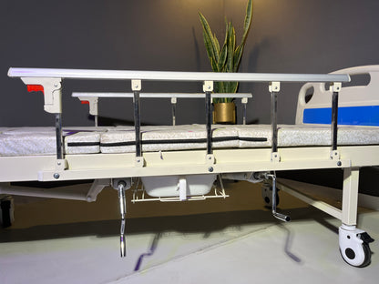 Manual Side Tilting & Chair Position And Commode Bed - ErgoTilt