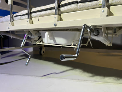 Manual Side Tilting & Chair Position And Commode Bed - ErgoTilt