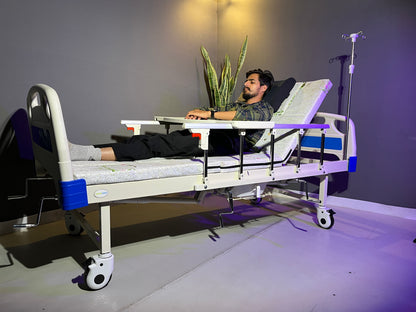 Manual Side Tilting & Chair Position And Commode Bed - ErgoTilt