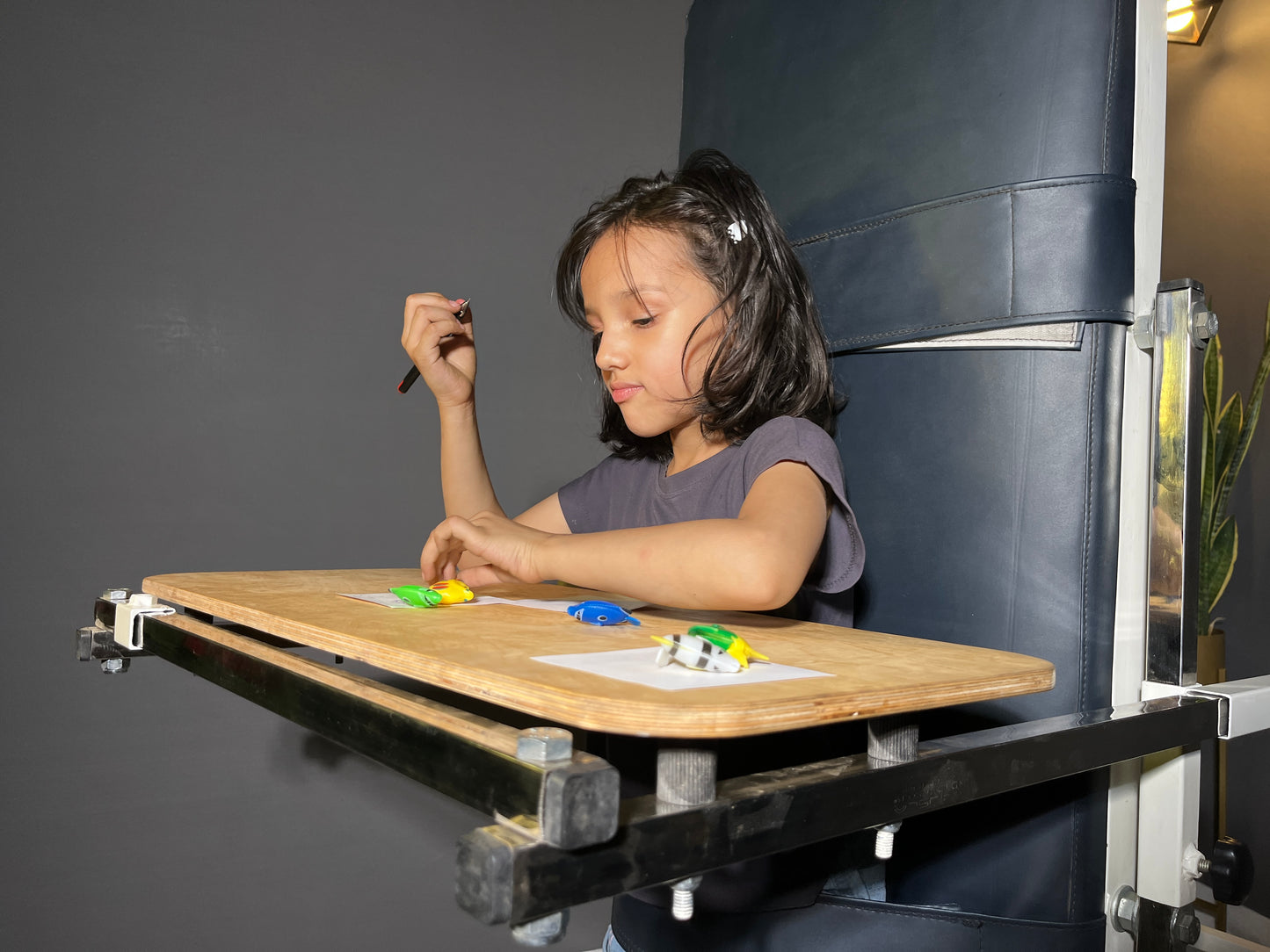 Morecare Electric Tilt Table for Kids – 90° Adjustable Pediatric Tilt Therapy Table