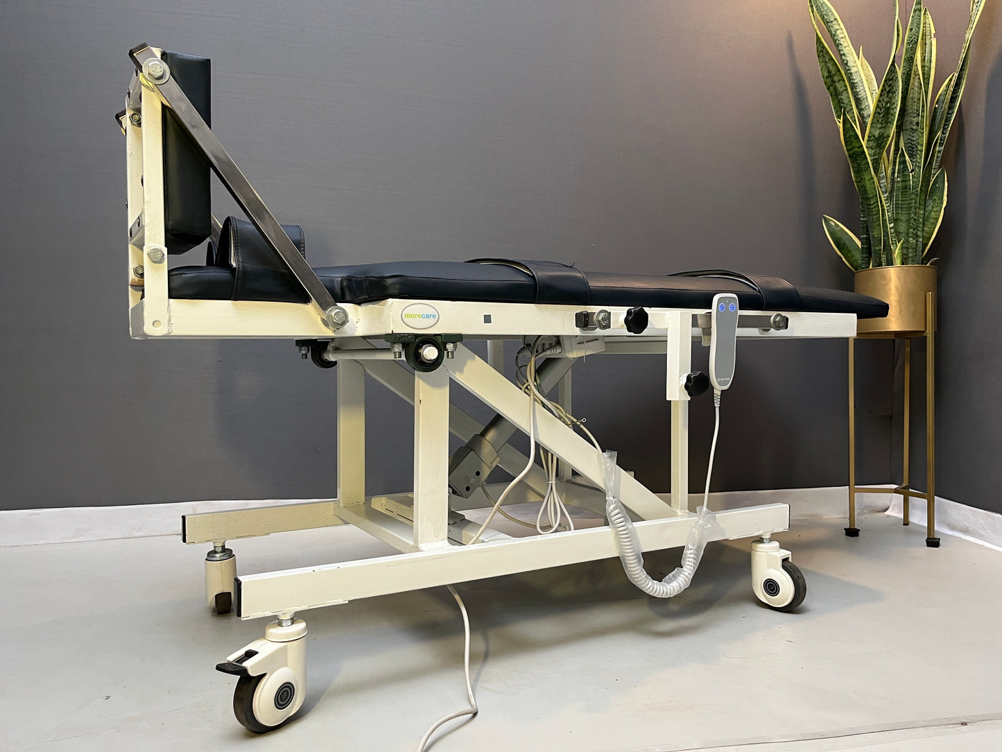 Morecare Electric Tilt Table for Kids – 90° Adjustable Pediatric Tilt Therapy Table