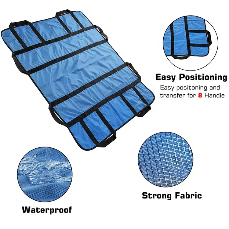 Patient Aid Transfer Belt with Handles - Sliding Transfer Repositioning Sheet for Disabled - Bed Positioning Aid from MORECARE MOBILITY & REHABILITATION SOLUTIONS