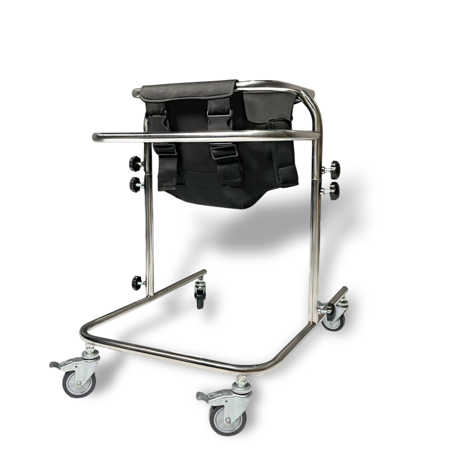 Four-Wheels Upright Training Walker (Tulip)