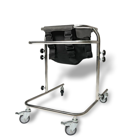 Four-Wheels Upright Training Walker (Tulip)