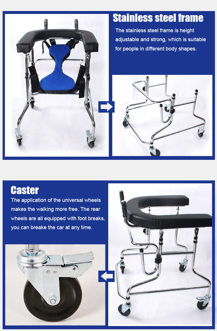 MORECARE CEREBRAL PALSY AXILLARIS WALKING AID HEMIPLEGIA WALKER For Kids from MORECARE MOBILITY & REHABILITATION SOLUTIONS