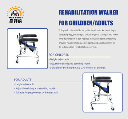 MORECARE CEREBRAL PALSY AXILLARIS WALKING AID HEMIPLEGIA WALKER For Kids from MORECARE MOBILITY & REHABILITATION SOLUTIONS