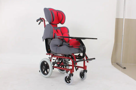 Lightweight Foldable Aluminum Children's Wheelchair for Cerebral Palsy Kids from MORECARE MOBILITY & REHABILITATION SOLUTIONS