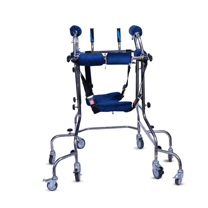 8-Wheel Standing & Gait Training Rehab Walker for Adults – Crab Walker