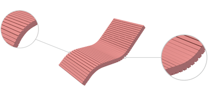 Morecare Premium Hospital Bed Mattress | 4-Inch CNC Cut Foam for Pressure Relief