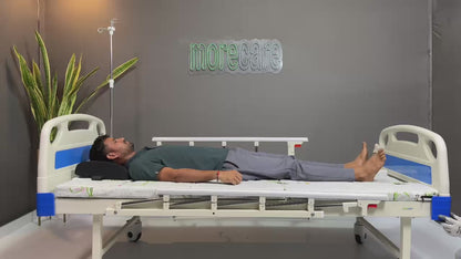 Manual Side Tilting & Chair Position And Commode Bed - ErgoTilt