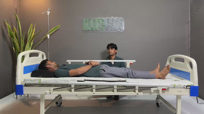Manual Side Tilting & Chair Position And Commode Bed - ErgoTilt