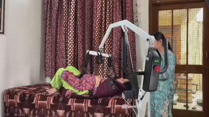 Electric Patient Lift & Transfer Hoist with Walk Sling - Snapdragon