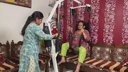 Electric Patient Lift & Transfer Hoist with Walk Sling - Snapdragon