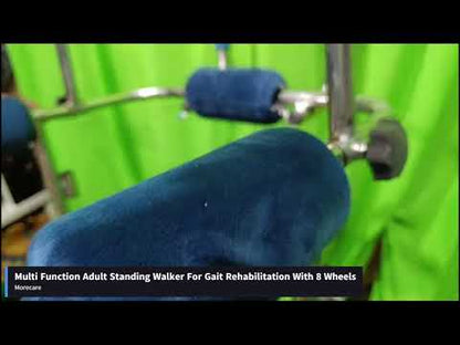 8-Wheel Standing & Gait Training Rehab Walker for Adults – Crab Walker