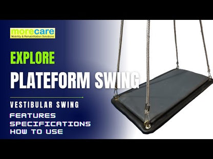 MORECARE Advanced Line Platform Swing for Vestibular Stimulation Therapy (Jasmine)