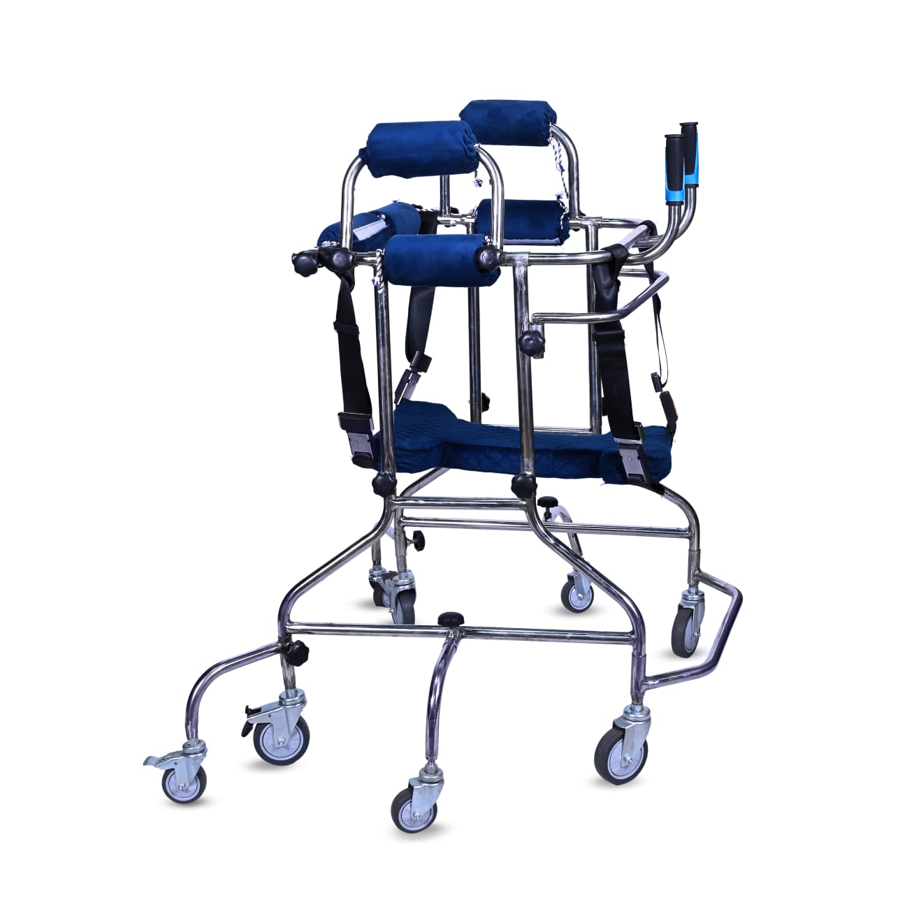 Morecare Multi Function Adult Standing Walker For Gait Rehabilitation With 8 Wheels