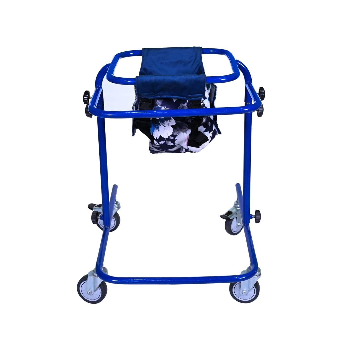 Mild Steel Four-Wheels Upright Training CP Walker for Kids & Teens