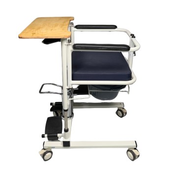 Morecare Ally - Manual Transfer Chair | Patient Transfer Lift & Commode