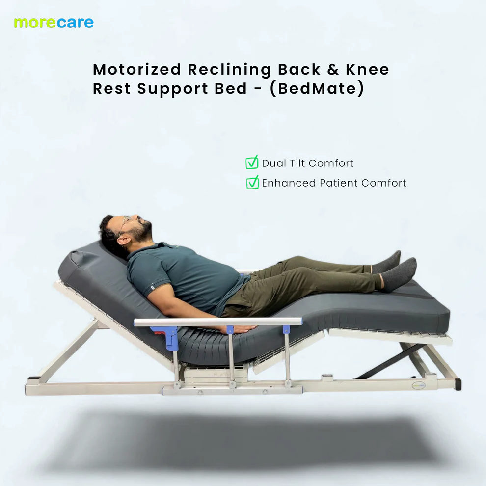 Morecare Bedmate - Motorized Reclining Back & Knee Rest Support Beds