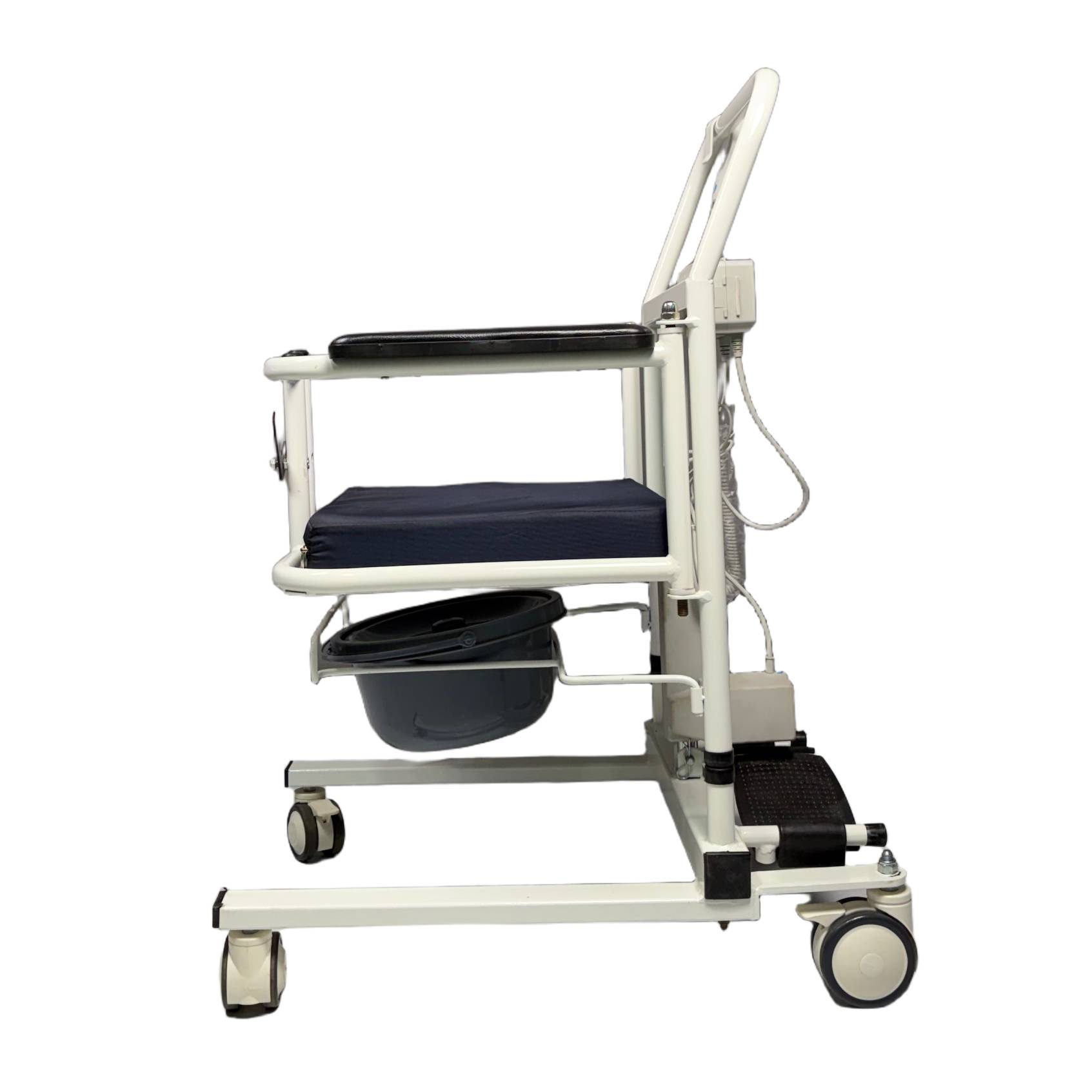 Morecare Glide Electric Transfer Chair | 4-in-1 Patient Lift & Commode