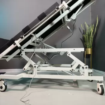 Morecare Royal - Motorized 3-Function Standing HomeCare Patient Bed