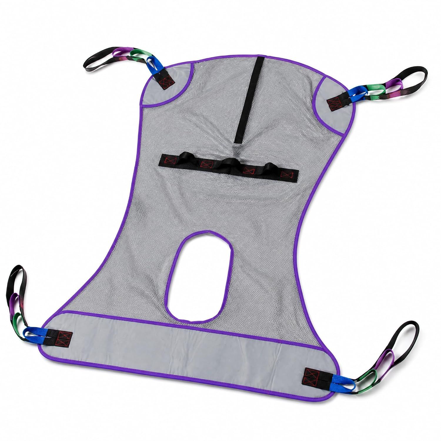 Morecare Dahlia – Full Body Mesh Commode Sling for Patient Transfer