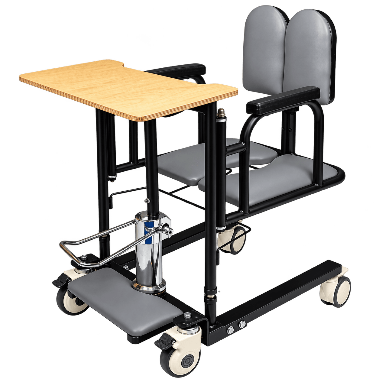 Morecare Ally – Hydraulic Patient Transfer, Shower & Commode Chair