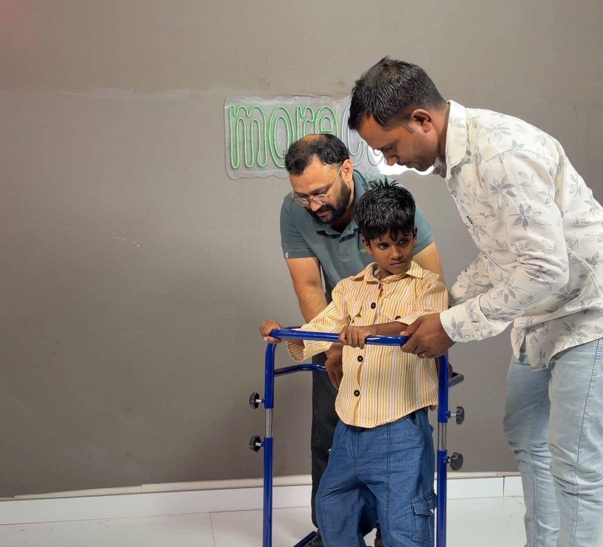 When Walking Without Support Wasn't Possible